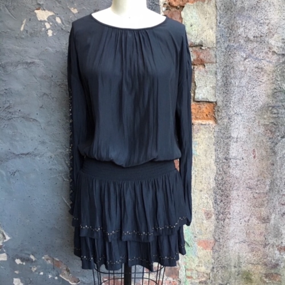 Ramy Brook Sheryl Dress Black Xs